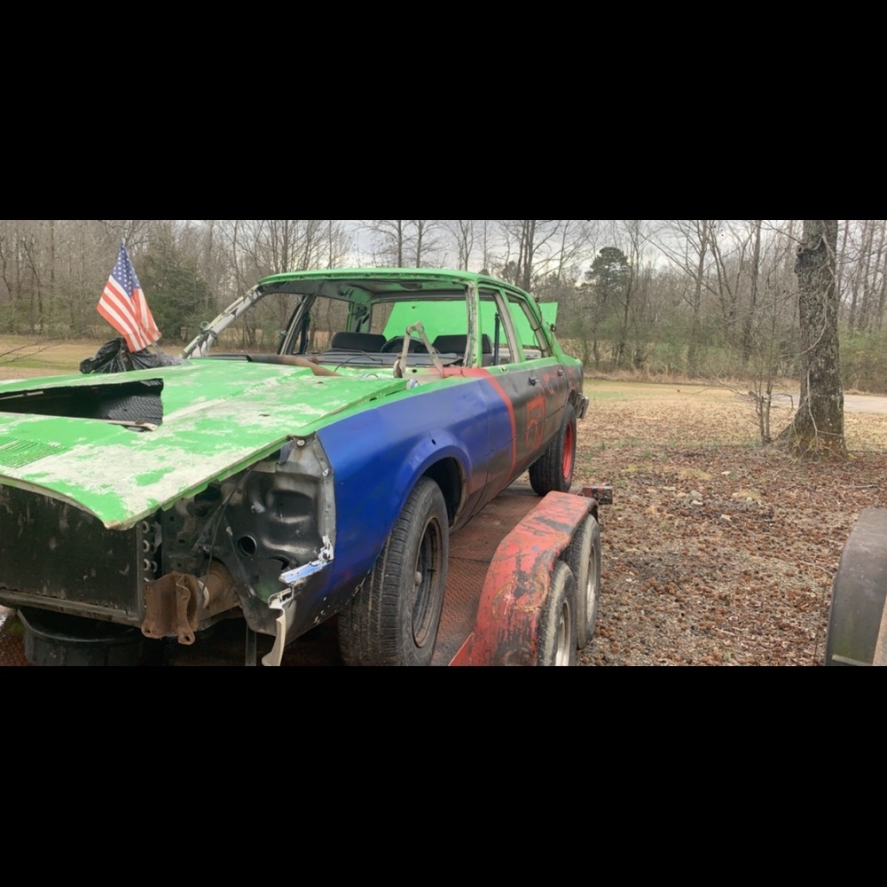 87 Plymouth Gran fury with a 318 in it